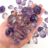 Amethyst Tumbled Stone, Tumbled Amethyst, Pocket Amethyst, Healing Amethyst