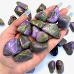 Stichtite and Serpentine Tumbled Stone, Tumbled Atlantasite, Stichtite and Serpentine Mix, P-142