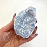 Raw Angelite Chunk, Natural Angelite Chunk, Rough Angelite Stone, Chunky Angelite Stone