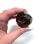 Garnet "Meatball", Polished Garnet Specimen, Garnet Octahedron, Healing Garnet Specimen, A-17