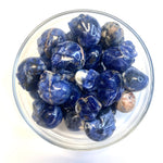 Mini Sodalite Skull, Sodalite Gemstone Skull, Sodalite Skull Carving, Small Sodalite Skull, B-16
