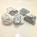Raw Angelite Chunk, Natural Angelite Chunk, Rough Angelite Stone, Chunky Angelite Stone