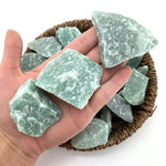 Green Aventurine Rough, One Stone or Baggy, Raw Aventurine, Rough Aventurine