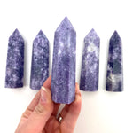 Lepidolite Point, Polished Lepidolite Point, Lepidolite Obelisk, Lepidolite Wand