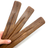Plain Incense Stick Holder, Wooden Ash Catcher, Simple, Wooden Incense Holder