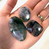 Green Moss Agate Cabochon, Quality Green Moss Cabochon, 25g or 100g Green Moss Cabochon, Wholesale Green Moss Cabochon