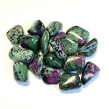 Ruby Zoisite, Ruby in Zoisite Tumbled Stone, Tumbled Ruby Zoisite, Zoisite Ruby