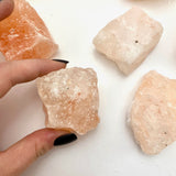 ONE Pound Himalayan Salt Chunk, Raw Himalayan Salt, Rough Himalayan Salt