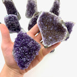 Small Cut Base Amethyst Cluster, Amethyst Cluster, Standing Amethyst Cluster, Cut Base Amethyst