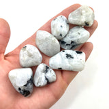 Rainbow Moonstone, Tumbled Rainbow Moonstone, Flashy Rainbow Moonstone