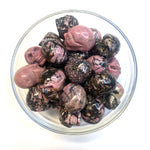 Mini Rhodonite Skull, Rhodonite Gemstone Skull, Rhodonite Skull Carving, Small Rhodonite Skull, B-18