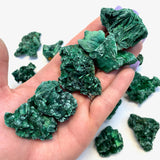 Small Velvet Malachite Specimen, Velvet Malachite, Natural Malachite, Raw Malachite, Chatoyant Malachite
