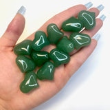 Mini Green Aventurine Heart, Aventurine Gemstone Heart, Healing Aventurine Heart, Small Aventurine Heart, B-07