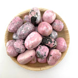 Rhodonite Tumbled Stone, Peru Rhodonite, Tumbled Rhodonite, Healing Rhodonite, T-117