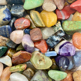 1lb Natural Tumbled Stone Mix, 1lb of Tumbled Stones, Natural Tumbled Stones