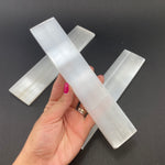 20cm Selenite Bar, Selenite Flat Bar, Selenite Charging Bar