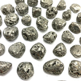 Tumbled Pyrite, Polished Pyrite, Healing Pyrite Stone, T-44