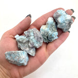 Raw Larimar, Natural Larimar Stone, Larimar Chunk, Rough Larimar, Select your own size