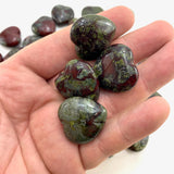 Mini Dragonblood Jasper Heart, Dragon Heart, Dragonblood Heart, Healing Dragonblood, P-54