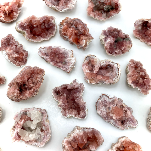 Pink Amethyst Cluster, Pink Amethyst Geode, Argentina Pink Amethyst