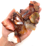 Carnelian Gemstone, One stone or a Baggy, Rough Carnelian, Raw Carnelian