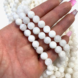 8mm Round Moonstone Bead, Moonstone Bead, Moonstone Bead Strand, 16” Moonstone Bead Strand