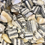 Raw Zebra Calcite, One Stone or Baggy, Rough Zebra Calcite, Natural Zebra Calcite