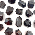 Hexagonal Garnet, ONE Garnet Specimen, Hand Polished Garnet, Small Garnet