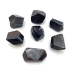 Hexagonal Garnet, ONE Garnet Specimen, Hand Polished Garnet, Small Garnet