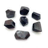 Hexagonal Garnet, ONE Garnet Specimen, Hand Polished Garnet, Small Garnet