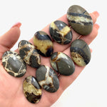 Oval Septarian Cabochon, Septarian Cabochon, Septarian Cab, Polished Septarian Cabochon, 012