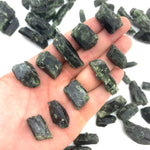 Diopside Crystal, Rough Diopside, Small or Medium, Natural Diopside