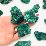 Raw Malachite, Velvet Malachite, Natural Malachite Specimen, Rough Malachite