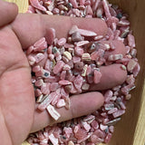 1lb Rhodochrosite Chips, Bulk Rhodochrosite Chips, Wholesale Rhodochrosite Chips