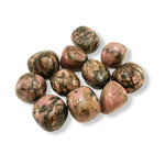 Large Rhodonite Tumble, Tumbled Rhodonite, Pocket Rhodonite, Healing Rhodonite, T-61