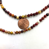 4mm Round Mookaite Bead, Mookaite Bead, Mookaite Bead Strand, 16” Mookaite Bead Strand