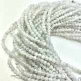 4mm Round Moonstone Bead, Rainbow Moonstone Bead, Moonstone Bead Strand, 16” Moonstone Bead Strand