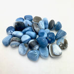 Owyhee Opal Tumbled Stone, Small, Medium, Large, Tumbled Owyhee Opal, Blue Owyhee Opal, T-190