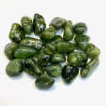 Large Idocrase Tumbled Stone, Vesuvianite Tumbled Stone, Large Idocrase Pocket Stone, Healing Vesuvianite, T-114