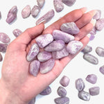 Tumbled Kunzite, Polished Kunzite, Small Tumbled Kunzite, Healing Kunzite Stone, T-152