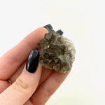 Mini Smoky Quartz Cluster, Smoky Quartz from Brazil, Small Smoky Cluster, Pocket Smoky Quartz Cluster