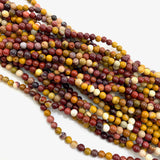 4mm Round Mookaite Bead, Mookaite Bead, Mookaite Bead Strand, 16” Mookaite Bead Strand