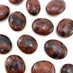 Mahogany Obsidian Palm Stone, Polished Mahogany Palm, Smooth Mahogany Palm Stone, Healing Mahogany Obsidian