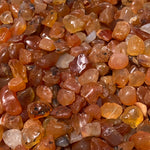 1lb Carnelian Chips, Bulk Carnelian Chips, Wholesale Carnelian Chips