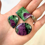 Ruby Zoisite Cabochon, Quality Ruby Zoisite Cabochon, 25g or 100g Ruby Zoisite Cabochon, Wholesale Ruby Zoisite Cabochon