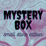 Small Stone Mystery Box, Mystery Bag, Crystal Mystery Box, Mystery Mineral Box