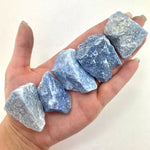 Raw Blue Quartz, Natural Blue Quartz, One Stone or Baggy, Rough Blue Quartz