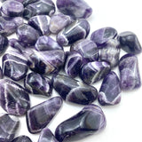 Zebra Amethyst, Banded Amethyst, Tumbled Amethyst, Pocket Amethyst