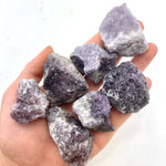 Lepidolite Gemstone, One stone or a Baggy, Rough Lepidolite, Raw Lepidolite