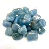 Tumbled Aquamarine, Polished Aquamarine, Aquamarine Tumble, Healing Aquamarine Pocket Stone, T-94